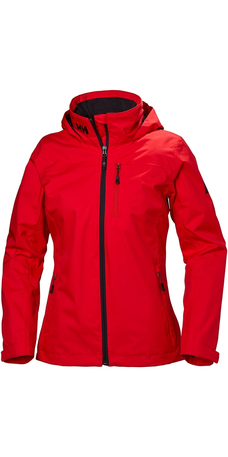 2020 Helly Hansen Dame Hette Crew Midt Lag Jakke Varsel Rød 2020 Helly Hansen Dame Crew Hettejakke Navy 33899 Seiling